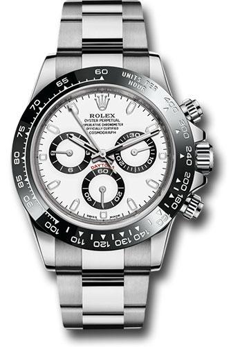 ナオ Rolex Steel Cosmograph Daytona 40 Watch - White Panda Index